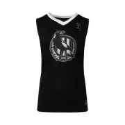 Collingwood Magpies AFL Summer Club Basketball Singlet Size S-3XL! S20