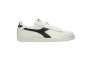 Diadora Mens Game Low Waxed Casual Shoes - White/Black - UK 6