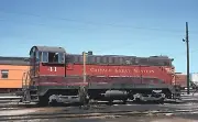 CGW 41 Baldwin DS44-1000 in first diesel paint scheme in Chicago Transfer Yard