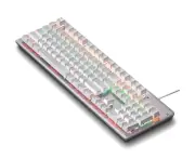 K880 mechanical keyboard gaming gaming green axis office computer keyboard wired mechanical keyboard (white)