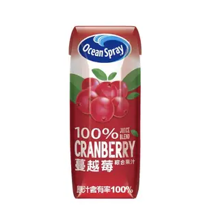 優鮮沛100%蔓越莓綜合果汁 250毫升x18瓶 (6.1折)