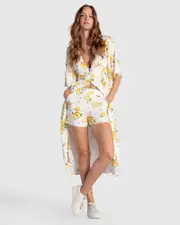 [Belle & Bloom] Crazy Love Button Up Dress - Orchard