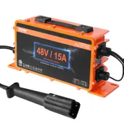 15 AMP Golf Cart Smart Battery Charger for Yamaha G29 Plug IP67