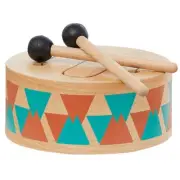 I'M Toy Classic Drum Wooden Toy Musical Instrument for Kids Edutē New Japan