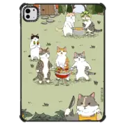 iPad Pro 11-inch (M4) iPad Impact Case Cat Jelibins BBQ Ipad Case