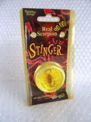 yOYO STINGER REAL SCORPION NOS YO-YO VINTAGE 1998 SMALL MIND PRESS TOY neocurio