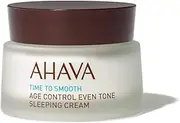 Age Control by Ahava Time To Smooth Age Control Even Tone Sleeping Cream 50ml