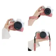 Handmade PU Leather Camera Case Hand Strap Shoulder Strap Optional