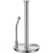 SMARTAKE Paper Towel Holder Paper Towel Dispenser Standing Weighted Base Non ...