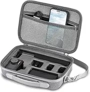 Flymile Osmo Action 5 Pro Carrying Case for DJI Osmo Action 5 Pro/Action 4 3, Travel Portable Shoulder Bag Compatible with DJI Osmo Action 5 Pro/Action 4 3 Adventure Combo Accessories
