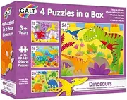 Galt - 4 puzzles in a box - Dinosaurs