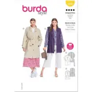 NEW Burda 5840 Misses' Coat & Vest Pattern By Spotlight
