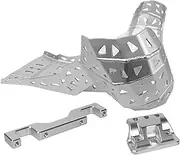 Motorcycle Engine Aluminum Alloy Bottom Guard Compatible with KTM EXC250 EXC300 Off-Road(for EXC250 300 24)