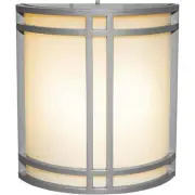 Access Lighting 20362-SAT/OPL Artemis 2 Light 12 inch Satin Outdoor Wall