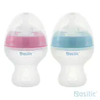 在飛比找ETMall東森購物網優惠-貝喜力克Basilic 寬口徑矽膠奶瓶250ml-兩色可選(