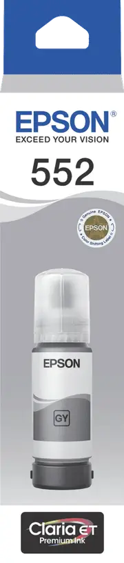 Epson T552 Grey EcoTank Ink Bottle