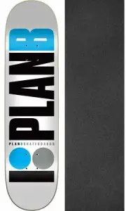 Plan B Skateboards Team 8.25" Skateboard Deck + griptape