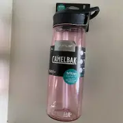CamelBak Eddy+ 25oz Tritan Renew Water Bottle HTF Pink New With Card And Tags
