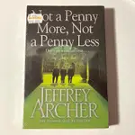 小說一便士更一便士一便士更少書英文書書籍 JEFFREY ARCHER