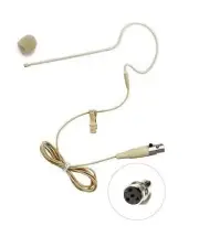 Professional Headset Earset Microphone Omnidirectional for Shure Wireless System