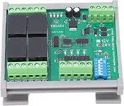 Starrypxl RS485 Relay Module 4 Channel RTU PCB Board with Housing Industrial Control Components DC24V