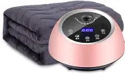 Heating Blanket, Heating Electric Blanket in Autumn and Winter, Intelligent Constant Temperature hot Water Cycle Heating Mattress, Smart Digital Display, with Remote Control