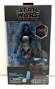 Star Wars The Black Series 6 Inch Shadow Stormtrooper Figure Brand New RARE