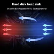 Solid State Hard Drive NVME Heat Sink Hard Disk Aluminum Radiator Cooler