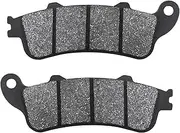 QASULER 3 Pairs Motorcycle Front Rear Brake Pads, for NT650 VFR800 XL1000 CB1100 SF X11 CBR1100 ST1100 GL1800 NRX1800 VTX1800 Motorcycle Brake Pads(1 Pair)