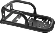 LOORGVEL Backseat for Electric Bike Rear Bike Rack Back of Bike Shelf Backseat Bike Bicycle Backseat Mount Bicycle Rear Rack Adjustable Bicycle Rear Seat Back Shelf Bike Cushion Iron Black