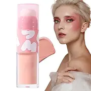 Liquid Blush, Highlighter Sticks, Long-Wearing Matte Cheek Tint, All-Day Natural Rouge, Glowy Makeup For A Soft, Sculpted Glow Buildable Beauty, Stick Liquid Blusher, 1x