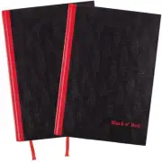 Black n Red? Business Notebooks 2 Pack Hardcover Casebound 96 Sheets x
