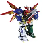 STAR 5 合 1 可動人偶 DINOZORD 兒童玩具組裝變形機器人電力別動隊 MEGAZORD 2QSP