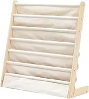 Front Facing Book Display Shelf Decorative Bookshelf Nursery Organizer Bedroom for Toddler Playroom Decor Kids Bookshelf Book Display Shelf