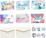 GRADENEVE Paper Dad Card Thank You Bulk Wedding Party Greeting Cards with Envelopes