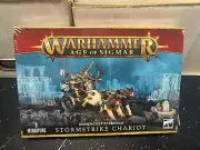 WARHAMMER AGE OF SIGMAR STORMCAST ETERNALS STORMSTRIKE CHARIOT MINIATURE MJ