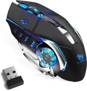 Bluetooth Mouse, Urbanx Rechargeable Wireless Mouse Multi-Device (Tri-Mode:Bt 5.