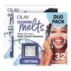 Olay Cleansing Melts + Retinol Face Cleanser Water-Activated Face Wash Cleans...
