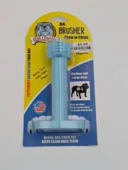 Bullibone Big Brusher Chew To Clean Dental Dog Chew Toy Peppermint Flavor New