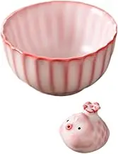 Luwecf Ceramic Teacup Kung Fu with Tea Pet for Home Decoration, 8.5x4.7 cm