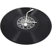 Creative Vinyl Record Wall Clock Decorative Digital Calendar Decoration Echo