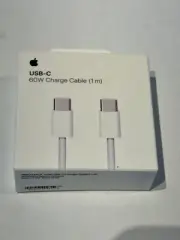 Apple USB-C 60W Charge Cable 3.3 Ft/1m MQKJ3AM/A - Genuine - NEW Sealed A2795