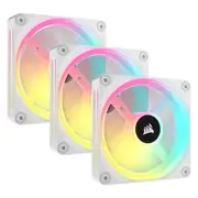 Corsair iCUE Link QX120 RGB 120mm Triple Fan Starter Kit White