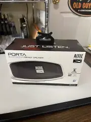 BRAND NEW Altec Lansing IMW279-BLK Porta Pocket Bluetooth Speaker - Black-
