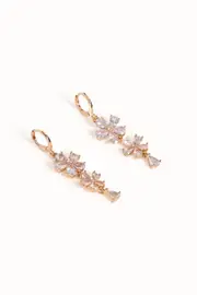 [PUP38] Diana Earrings - Gold Gold