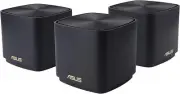 ( Pack of 3 ) ASUS ZenWiFi XD4 Pro Mesh WiFi 6 Wireless Router ~ Black