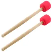 Drum Mallet 12.8 Inch Foam Rubber Anti-slip Sticks for Snare Drums
