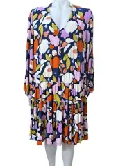 Mister Zimi Ivy Dress In Navy Floral Size 10