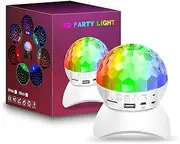 Colorful LED Disco Ball Light Bluetooth Speaker Stage Strobelight Rechargeable Party Light Festival Wedding USB por J2V5 Ambient