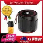 Electric Mason Jar Vacuum Sealer Wide Regular Mouth Canning Machine Food Saver